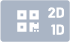 2D Barcode, z.B. QR-Code