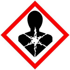 GHS-Symbole: Gesundheitsschädlich - Zum Sortiment 