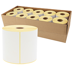 Zebra kompatible Papier Etiketten, 101,6 x 127 mm, 10 Rollen im Karton - Zum Produkt