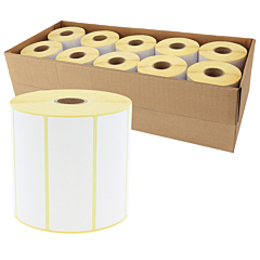 Zebra kompatible Papier Etiketten, 101,6 x 38,1 mm, 10 Rollen im Karton - Zum Produkt
