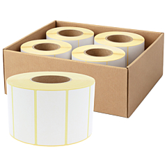 Zebra kompatible Papier Etiketten, 101,6 x 50,8 mm, 4 Rollen im Karton - Zum Produkt