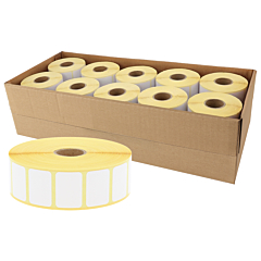 Zebra kompatible Papier Etiketten, 31 x 22 mm, 10 Rollen im Karton - Zum Produkt