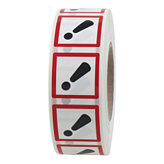 GHS-Etikett, GHS 07 Achtung, 25 x 25 mm - Zum Produkt