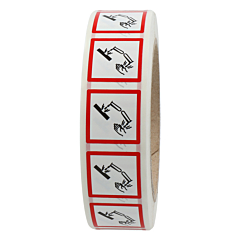 GHS-Etikett, GHS 05, Ätzende Stoffe, 25 x 25 mm - Zum Produkt