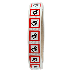 GHS-Etikett, GHS 02, Klasse 3, 15 x 15 mm - Zum Produkt