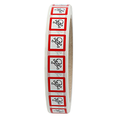 GHS-Etikett, GHS 06, Giftige Stoffe, 15 x 15 mm - Zum Produkt