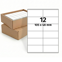 Papier Etiketten, 105 x 48 mm, 2 Packungen - Zum Produkt