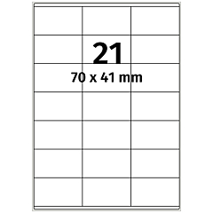 Papier Etiketten, 70 x 41 mm - Zum Produkt