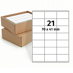 Papier Etiketten, 70 x 41 mm, 2 Packungen - Zum Produkt