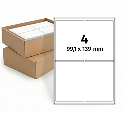 Papier Etiketten, 99,1 x 139 mm, 2 Packungen - Zum Produkt