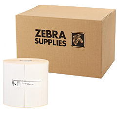 Zebra originale 800264-605 Versandetiketten, Thermo-Top, 101,6 x 152,4 mm, 12 Rollen im Karton - Zum Produkt