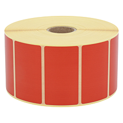 Thermo-Eco-Etiketten, rot, permanent, 57,15 x 31,75 mm - Zum Produkt