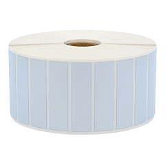 Polyester Etiketten, silber, permanent klebend, 55 x 15 mm - Zum Produkt