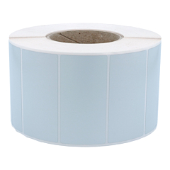 Polyester Etiketten, silber, permanent klebend, 89 x 36 mm - Zum Produkt