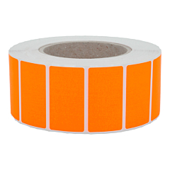 Neon Etiketten, Papier, leuchtorange, 60 x 40 mm - Zum Produkt