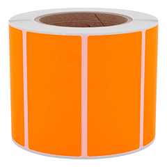 Neon Etiketten, Papier, leuchtorange, 105 x 74 mm - Zum Produkt