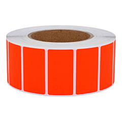 Neon Etiketten, Papier, leuchtrot, 50,8 x 25,4 mm - Zum Produkt