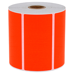 Neon Etiketten, Papier, leuchtrot, 105 x 74 mm - Zum Produkt