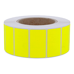 Neon Etiketten, Papier, leuchtgelb, 60 x 40 mm - Zum Produkt