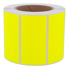 Neon Etiketten, Papier, leuchtgelb, 100 x 50 mm - Zum Produkt