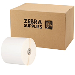 Zebra originale 87443 PET Etiketten, 76,2 x 76,2 mm, 12 Rollen im Karton - Zum Produkt