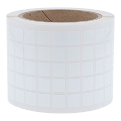 Polyester Etiketten, weiß, permanent klebend, 12,7 x 11 mm - Zum Produkt