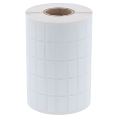 Polyester Etiketten, weiß, permanent klebend, 17 x 7,4 mm - Zum Produkt