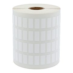 Polyester Etiketten, weiß, permanent klebend, 18 x 12,7 mm - Zum Produkt