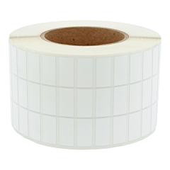 Polyester Etiketten, weiß, permanent klebend, 25,4 x 12,7 mm - Zum Produkt