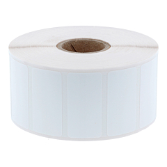Polyester Etiketten, weiß, permanent klebend, 55 x 15 mm - Zum Produkt