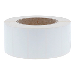 Polyester Etiketten, weiß, permanent klebend, 70 x 32 mm - Zum Produkt