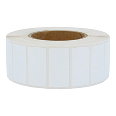 Polyester Etiketten, weiß, permanent klebend, 50,8 x 25,4 mm - Zum Produkt