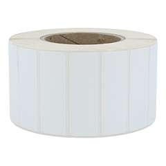 Polyester Etiketten, weiß, permanent klebend, 57,15 x 19,05 mm - Zum Produkt