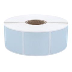 Polyester Etiketten, silber, permanent klebend, 25 x 25 mm - Zum Produkt