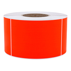 Neon Etiketten, Papier, leuchtrot, 100 x 150 mm - Zum Produkt