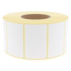 Zebra kompatible Papier Etiketten, 82,55 x 50,8 mm - Zum Produkt