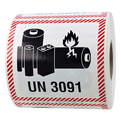 Transportaufkleber, Polyethylen, 100 x 100 mm - Zum Produkt
