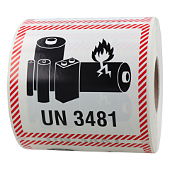 Transportaufkleber, Polyethylen, 100 x 100 mm - Zum Produkt