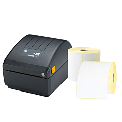 Versand-Etikettendrucker-Set, Zebra ZD230d + 2 Rollen Versandetiketten (105 x 148 mm) - Zum Produkt