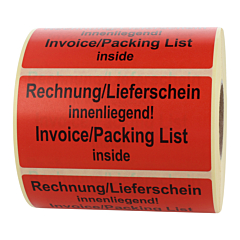 Versandaufkleber, Papier, 50,8 x 25,4 mm - Zum Produkt