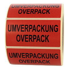 Versandaufkleber, Papier, 100 x 50 mm - Zum Produkt