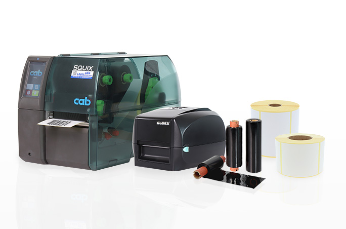 Thermodrucker mit Thermotransferdruckverfahren